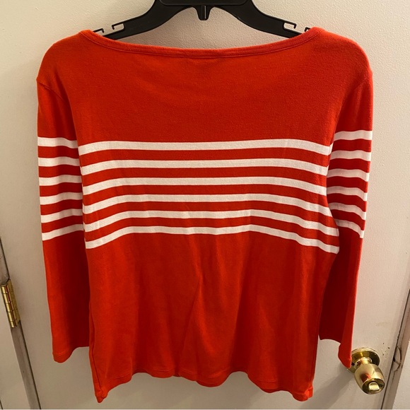 Lauren Ralph Lauren Striped Sweater Size XL - Picture 4 of 4